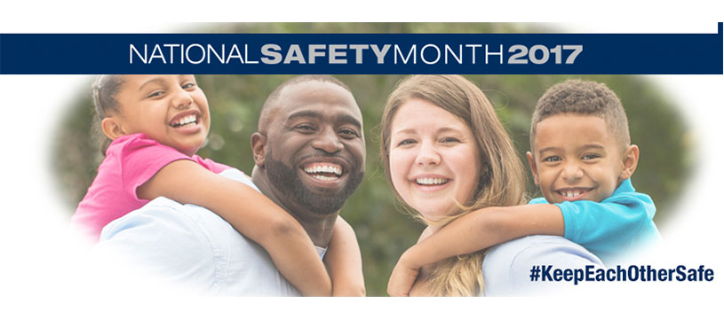 Help Us Celebrate National Safety Month this June