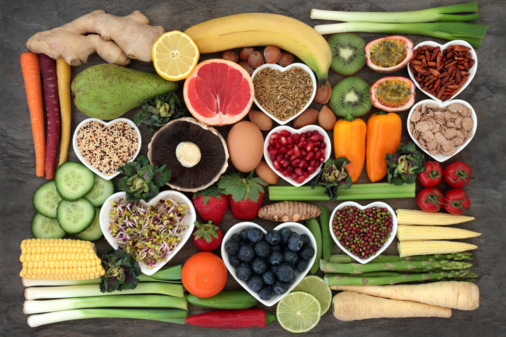 Super food that are part of a heart healthy diet