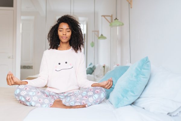 Meditating is a key part of our list of winter wellness tips